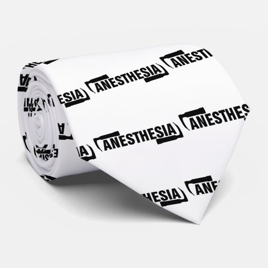 Anesthesie Mac Blade Stropdas (Opgerold)