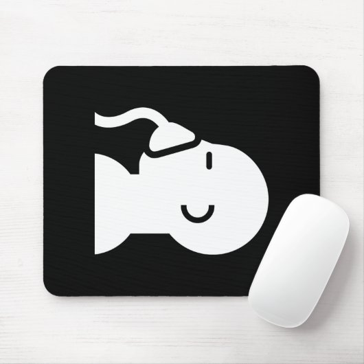 Anesthesie Pictogram Mousepad Muismat (Met muis)