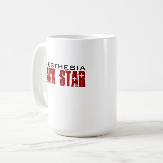 Anesthesie RockStar Mok - gewoon (Voorkant links)