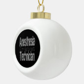 Anesthesie Technicus Extraordinaire Keramische Bal Ornament (Rechts)