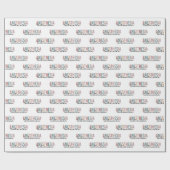 Anesthesie Technicus Retro anesthesie Tech Cadeaupapier (Vlak)