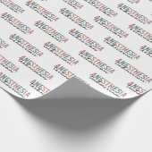 Anesthesie Technicus Retro anesthesie Tech Cadeaupapier (Hoek)