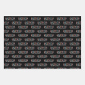 Anesthesie Technicus Retro anesthesie Tech Inpakpapier Vel (Voorkant 2)