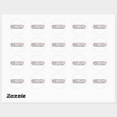 Anesthesie Technicus Retro anesthesie Tech Ronde Sticker (Vel)