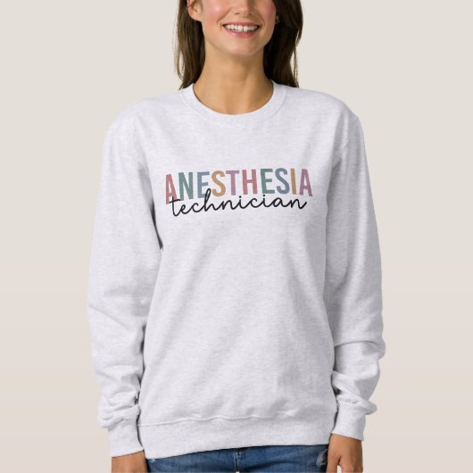 Anesthesie Technicus Retro anesthesie Tech Trui (Voorkant)