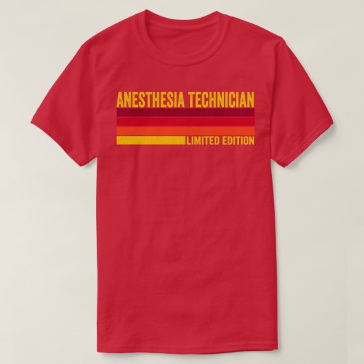 Anesthesie Technicus T-shirt (Design voorkant)