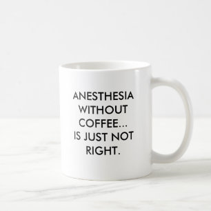 ANESTHESIE ZONDER KOFFIE... IS NIET GOED.... KOFFIEMOK