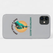 Anesthesiologen hebben een vaste hand, anesthesie Case-Mate iPhone case (Achterkant (horizontaal))