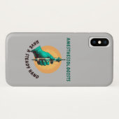 Anesthesiologen hebben een vaste hand, anesthesie Case-Mate iPhone case (Achterkant (horizontaal))