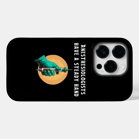 Anesthesiologen hebben stevige anesthesiologische  Case-Mate iPhone case (Achterkant (horizontaal))