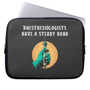 Anesthesiologen hebben stevige anesthesiologische laptop sleeve