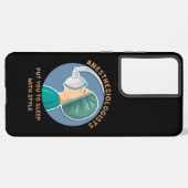 Anesthesiologen zetten je in slaap met stijl samsung galaxy hoesje (Achterkant horizontaal)