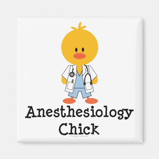 Anesthesiologie Chick Magnet (Voorkant)