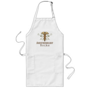 Anesthesiologie Rocks Apron Lang Schort