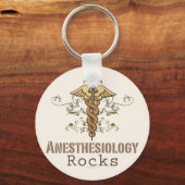 Anesthesiologie Rocks Sleutelhanger (Voorkant)
