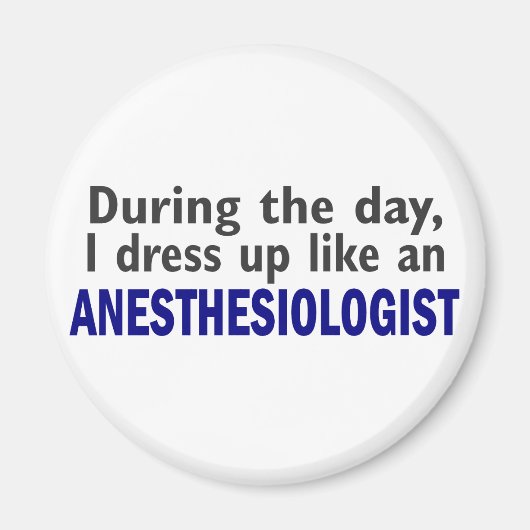 ANESTHESIOLOGIST gedurende de dag Magneet (Voorkant)
