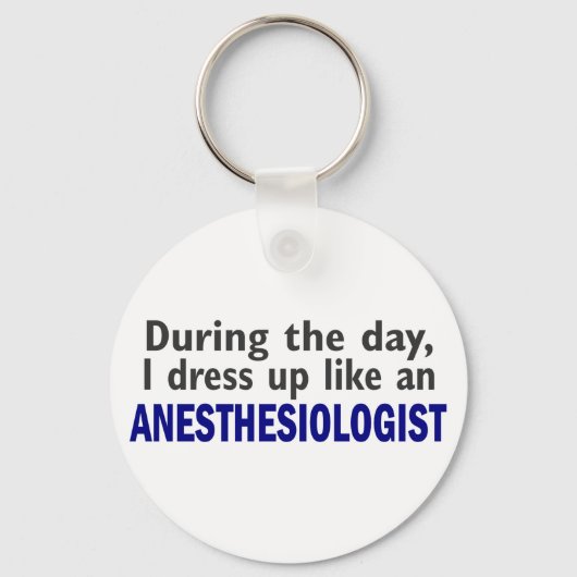 ANESTHESIOLOGIST gedurende de dag Sleutelhanger (Voorkant)