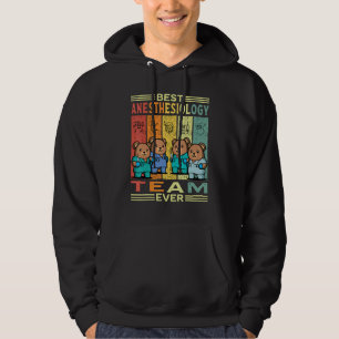 Anesthesioloog Anesthesiologie Partners Squad Thee Hoodie