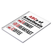 Anesthesioloog anesthesioloog Doctor Nurse Funny Notitieboek (Linkerzijde)