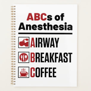Anesthesioloog anesthesioloog Doctor Nurse Funny Planner
