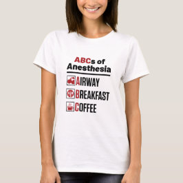 Anesthesioloog anesthesioloog Doctor Nurse Funny T-shirt