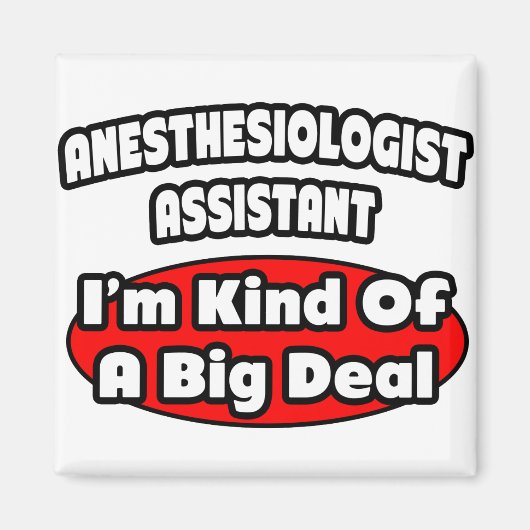 Anesthesioloog assistent .. belangrijk onderdeel magneet (Voorkant)