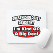 Anesthesioloog assistent .. belangrijk onderdeel muismat (Met muis)