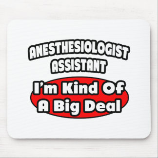 Anesthesioloog assistent .. belangrijk onderdeel muismat