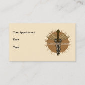 Anesthesioloog Caduceus Afsprakenkaartje (Achterkant)