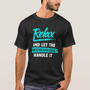 Anesthesioloog CRNA & verpleegkundig anesthesist T-shirt