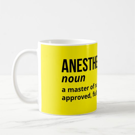 Anesthesioloog Definition Gift Mok (Links)