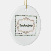 Anesthesioloog Doctor Ornament (Rechts)