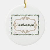 Anesthesioloog Doctor Ornament (Voorkant)