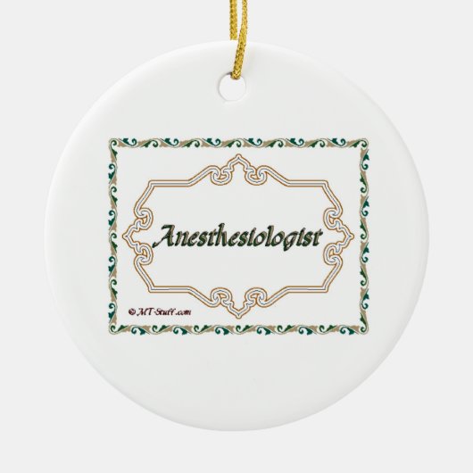 Anesthesioloog Doctor Ornament (Voorkant)