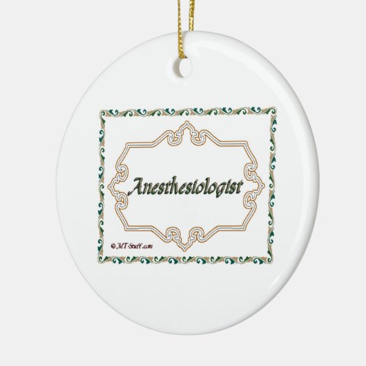 Anesthesioloog Doctor Ornament (Links)