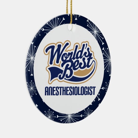 Anesthesioloog Gift Ornament (Rechts)