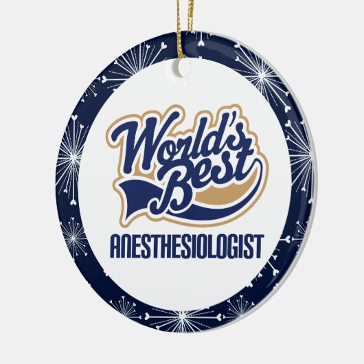 Anesthesioloog Gift Ornament (Links)