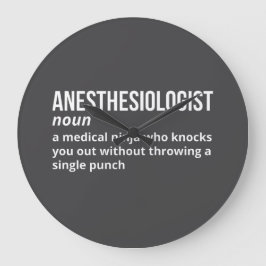 Anesthesioloog Humor definitieklok Grote Klok