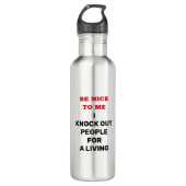 Anesthesioloog Humor Waterfles (Voorkant)