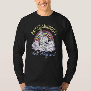 Anesthesioloog Is Magische Dokter Anesthesie Uni T-shirt