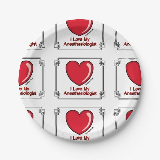 anesthesioloog papieren bordje (Voorkant)