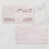 Anesthesioloog Professional Visitekaartje (Voorkant / Achterkant)