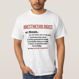anesthesioloog t-shirt