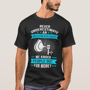 Anesthesioloog Verpleegkundig anesthesist & anesth T-shirt