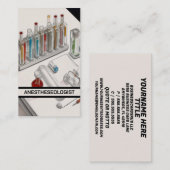 anesthesioloog visitekaartje (Voorkant / Achterkant)