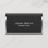 Anesthesioloog Visitekaartje koolstofvezel (Voorkant)