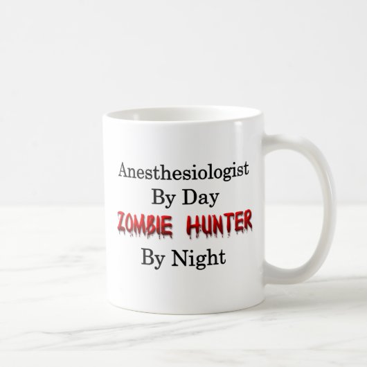 Anesthesioloog/Zombie Hunter Koffiemok (Rechts)