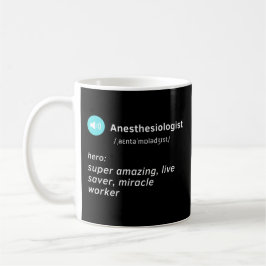 anesthesist verdediging grappig cadeauidee koffiemok