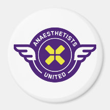 Anesthesisten verenigde badge