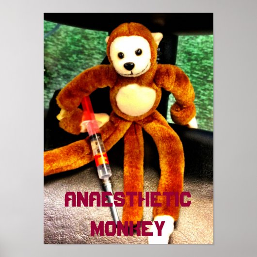 ANESTHETISCH GELD POSTER (Voorkant)